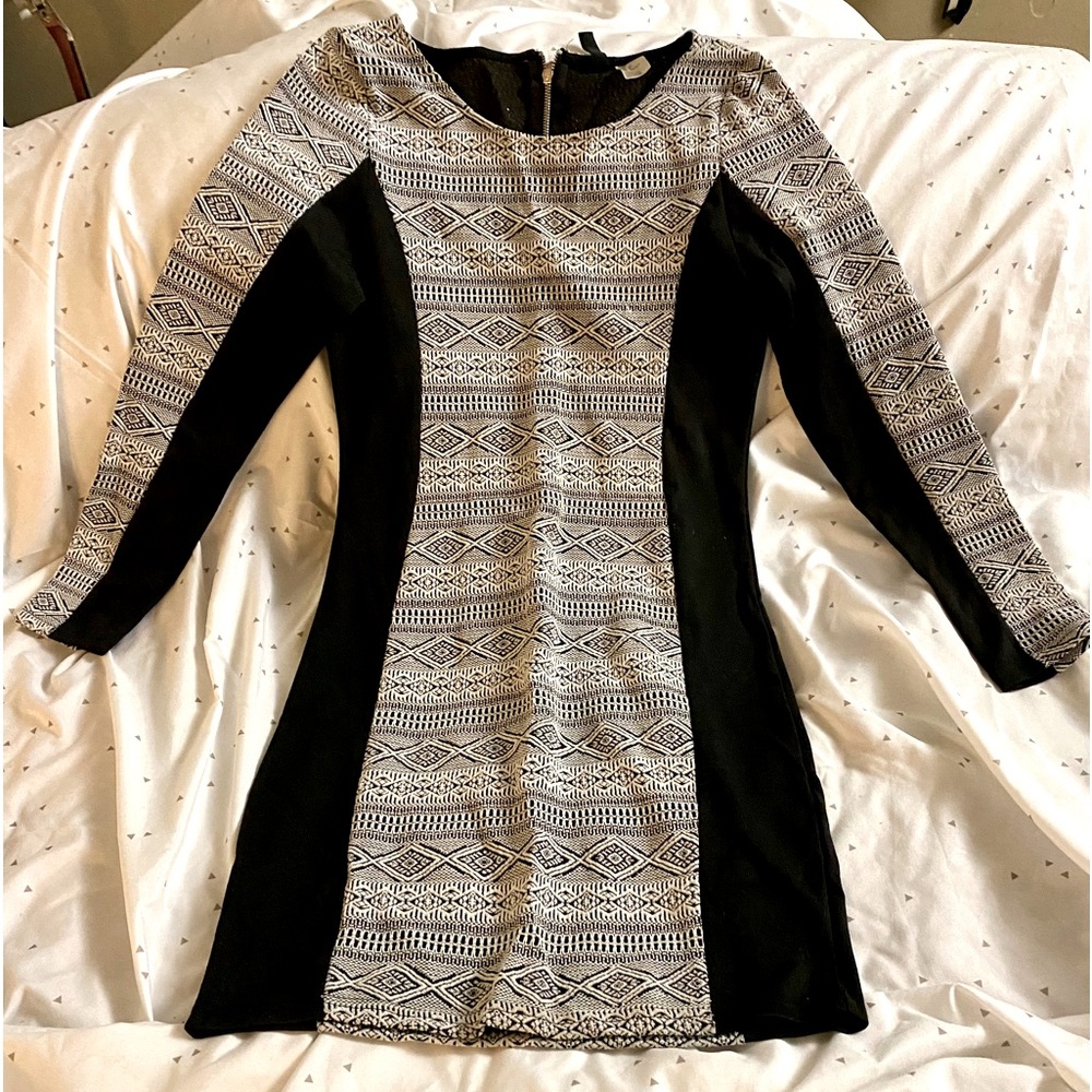 Divided by H&M Long Sleeve Bodycon Dress Size 8